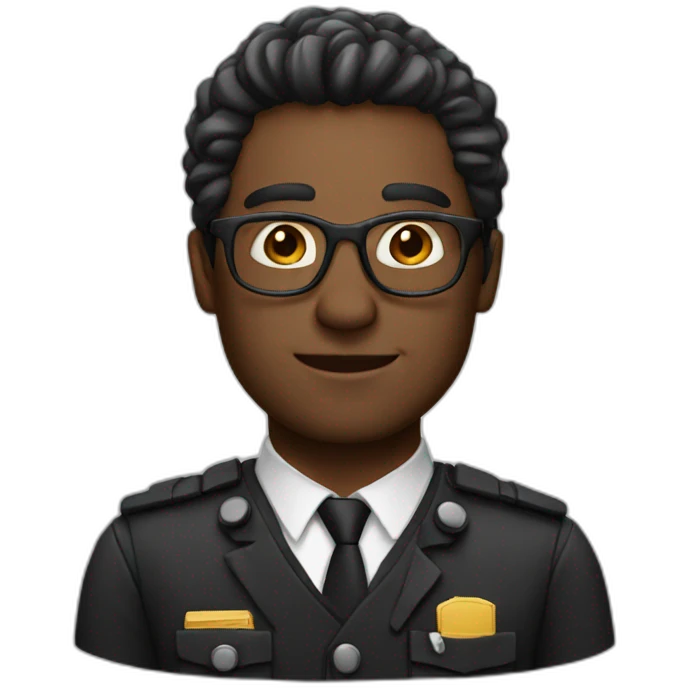 man white skin director on work emoji