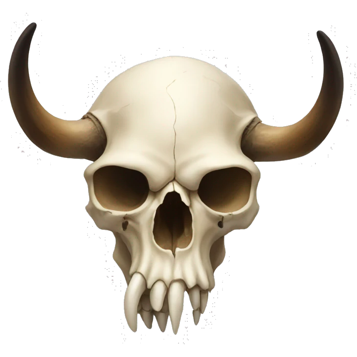 Animal skull emoji