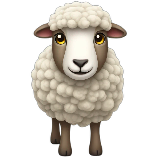 Wool- Merino sheep emoji