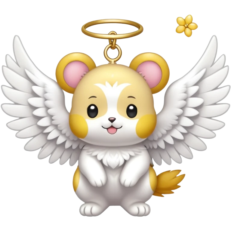 card captor sakura, kero wings emoji