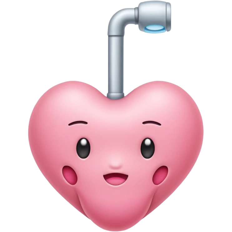 cute drawn urinary bladder emoji