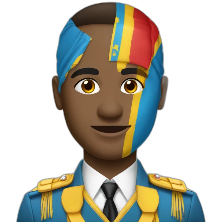 emojis-alexandru-soLe drapeau de la RDC avec les couleurs du Congo Brazzaville  emoji