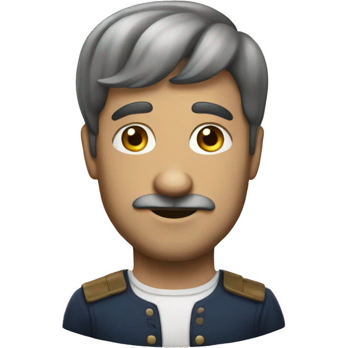 stereotypical french man emoji
