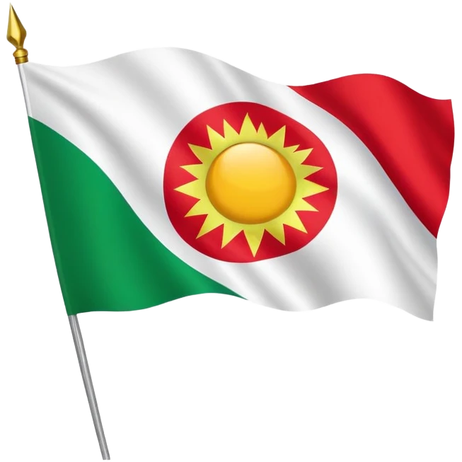 Kurdistan flag emoji
