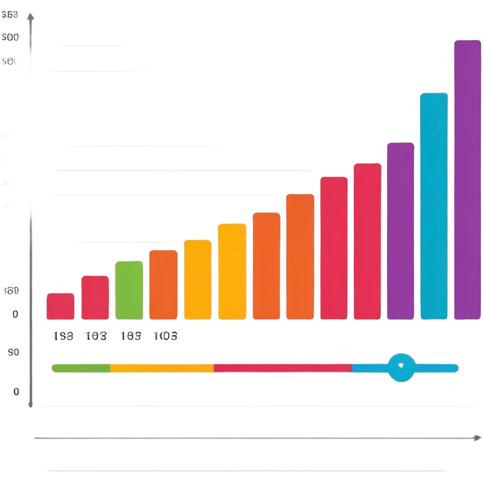 A graphics sheet in which graphic is going up titled "muscle mass" emoji