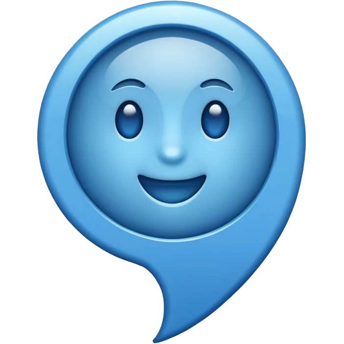 Blue tick emoji