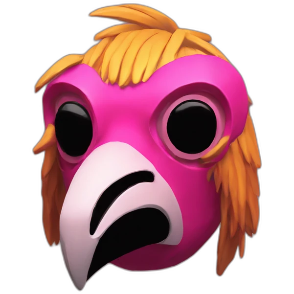 hotline Miami cock mask emoji