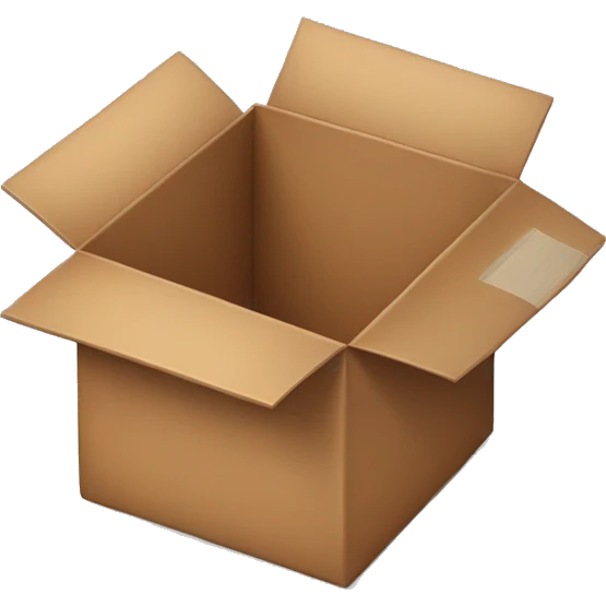 open box with brown books inside emoji