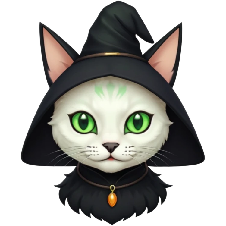 Gato brujo emoji