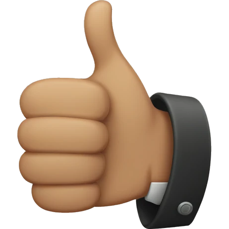 thumbs-up emoji