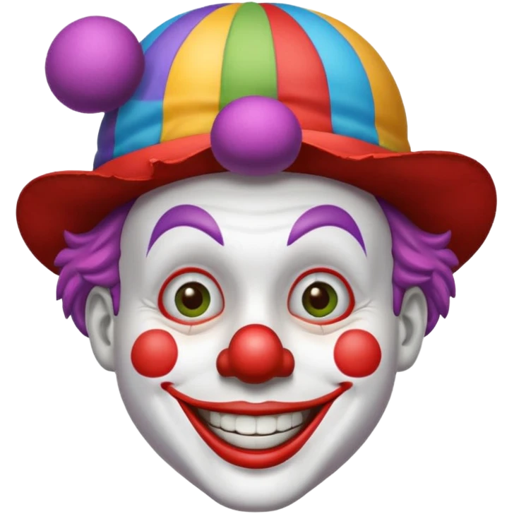 clown with hat emoji