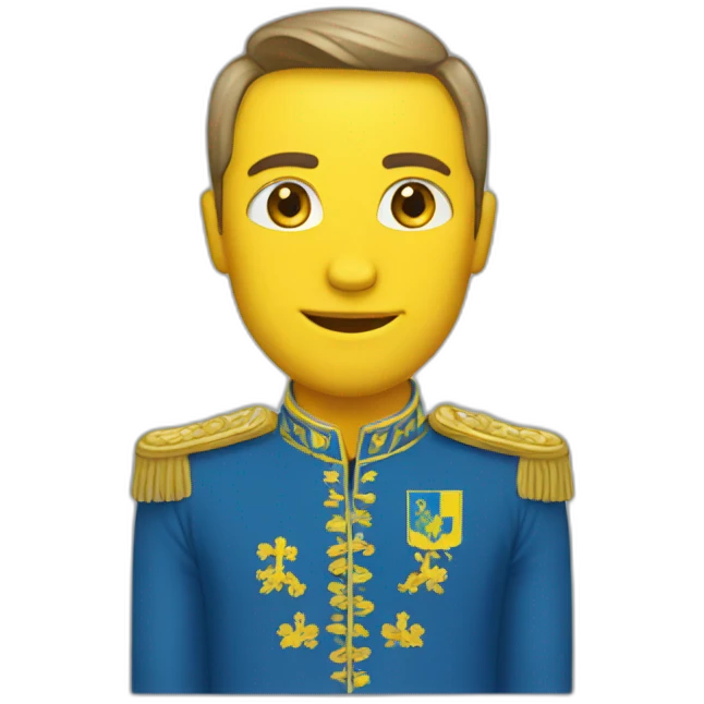Ukraine in the world emoji