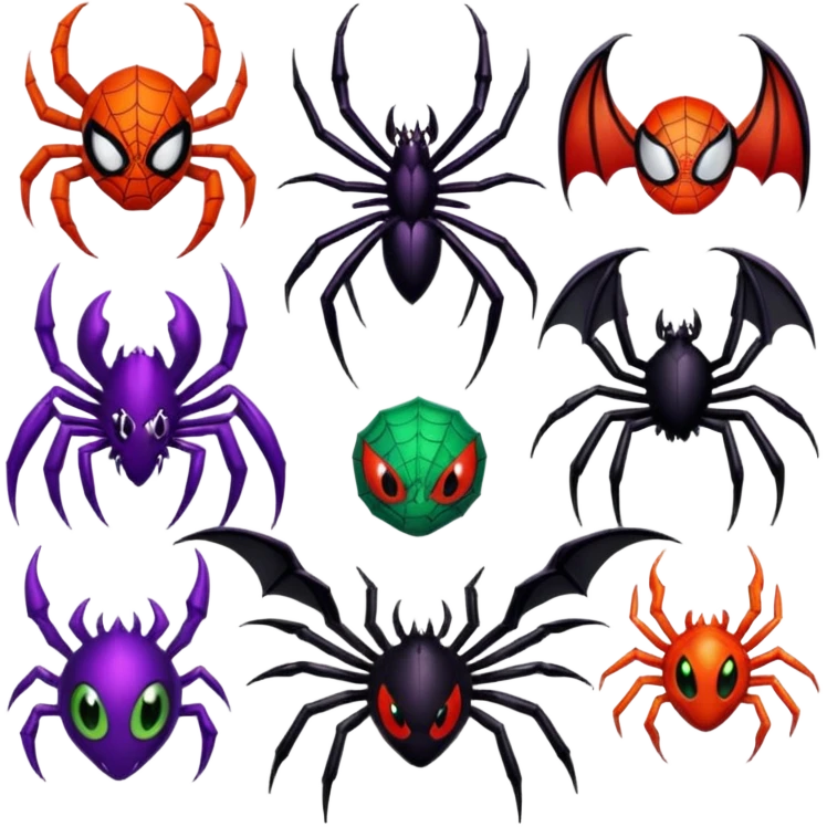 Plankton-Venom-Spider-Man-Spyro-Cynder-Toothless-fusion emoji