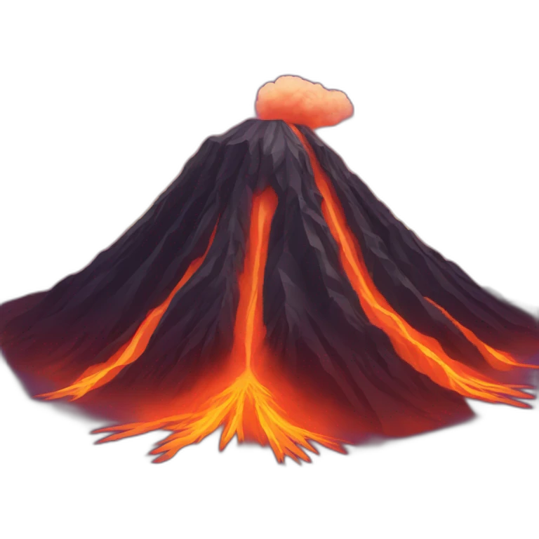 Volcano emoji