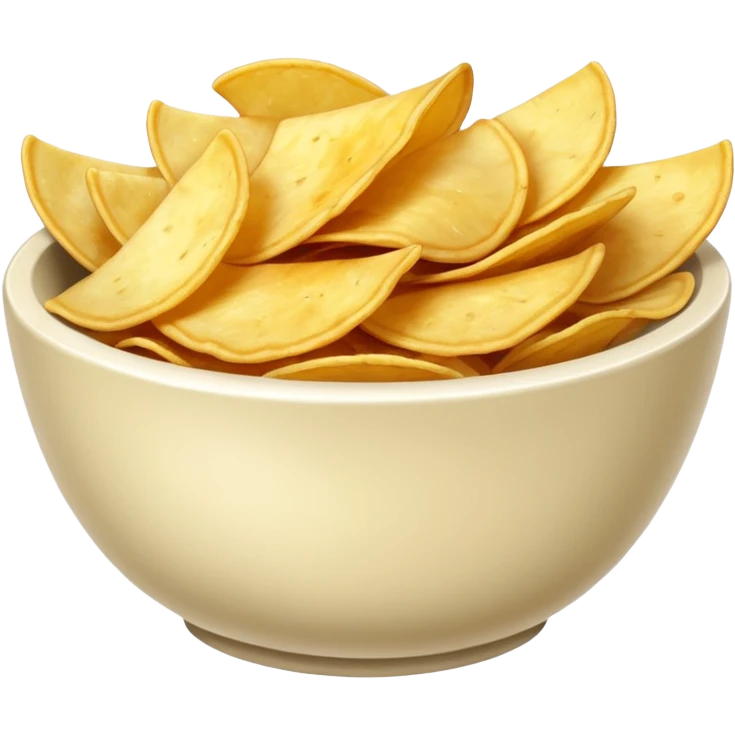 Bowl of chips emoji