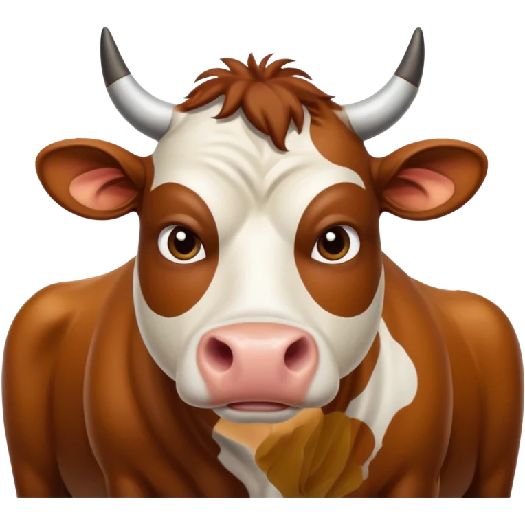 cow mad emoji