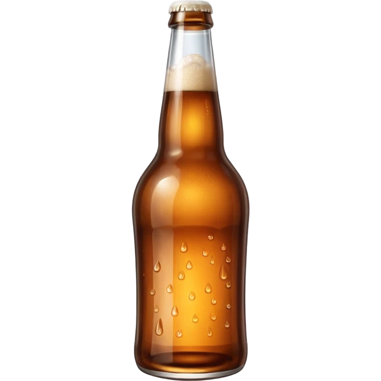 generic brown beer bottle emoji