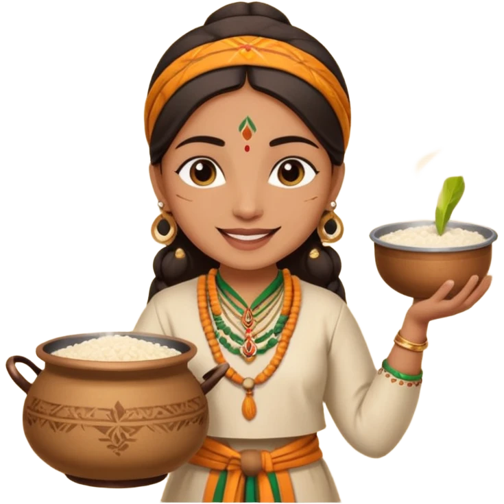 Emoji about Indian festival pongal  emoji