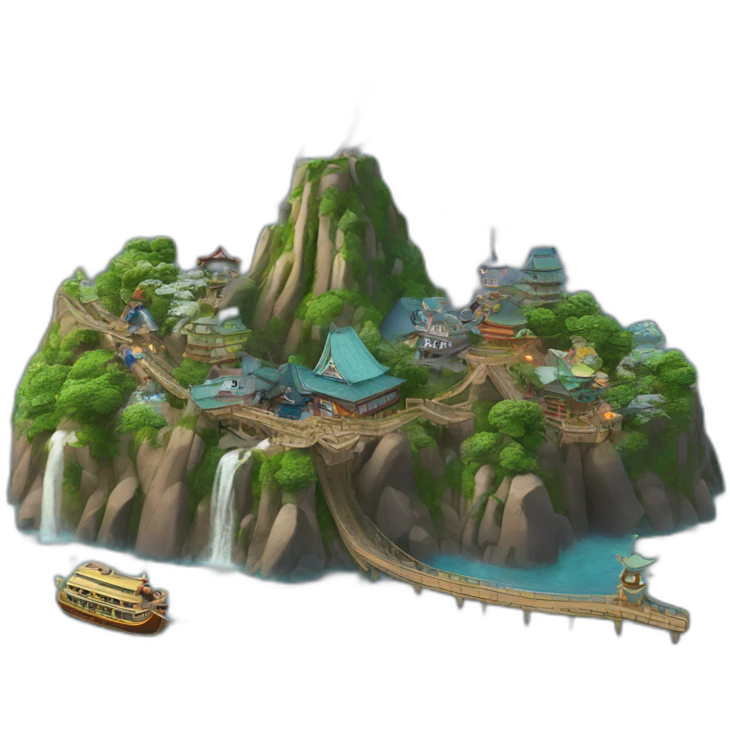 tokyo-disney-sea-mountain emoji