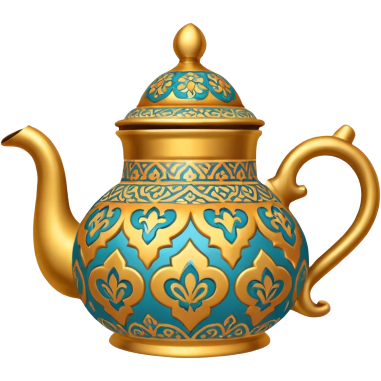 moroccan style teapot emoji