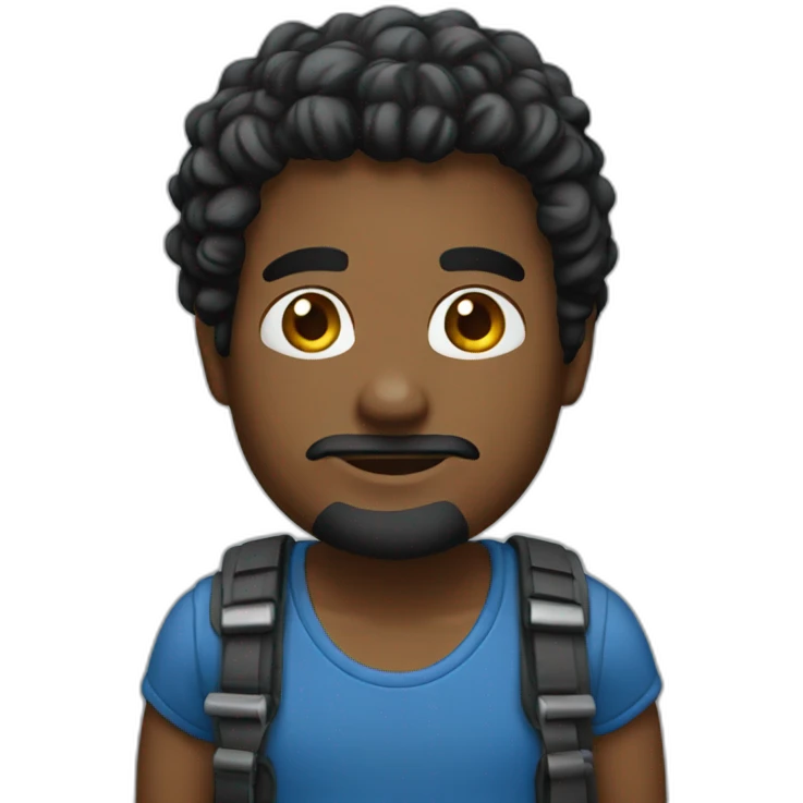 men blue emoji
