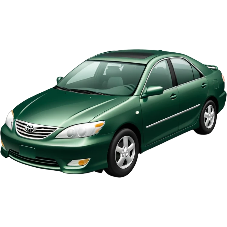 Darkest Green 2003 Toyota Camry emoji
