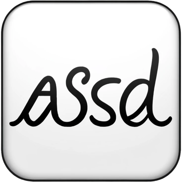 Text *asad* emoji