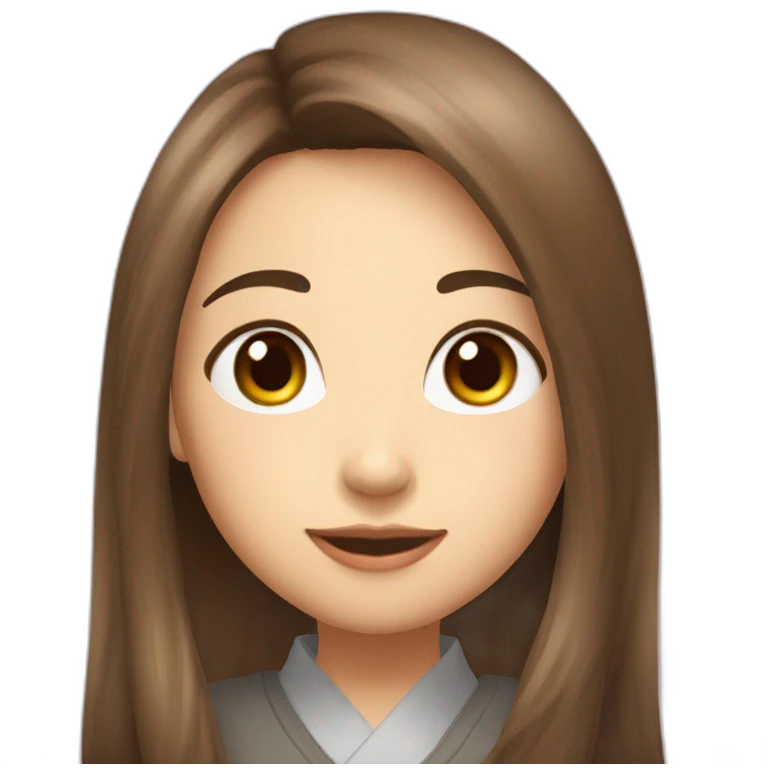 Longhair-Japanese-girlfriend-browneye emoji