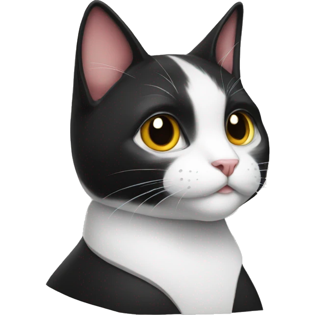 tuxedo cat emoji
