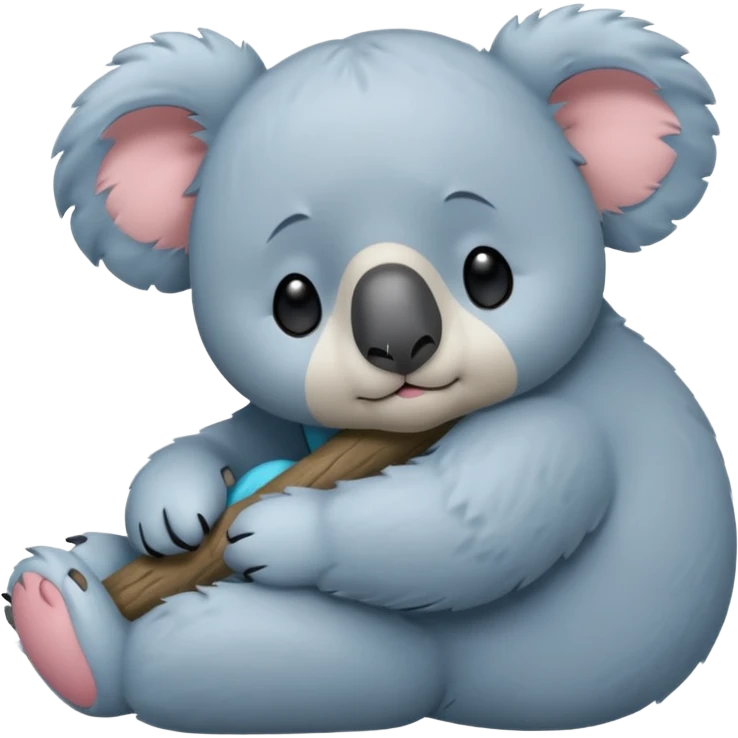koala bear emojis created based on BTS BT21 Koya character, i want the same aesthetics and can be uploaded to Slack emoji