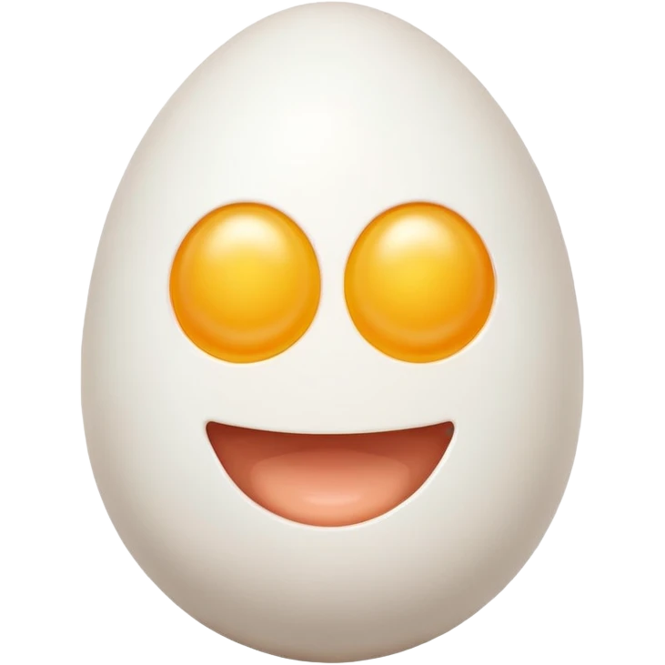 smiling egg emoji
