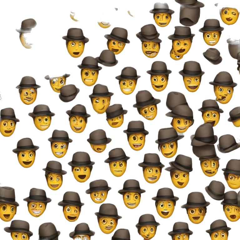 person-wearing-multiple-hats emoji