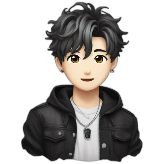 Bang chan in stray kids emoji