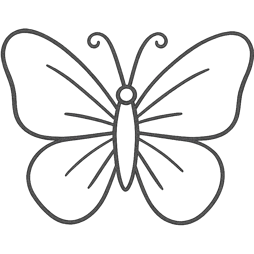purple butterfly icon emoji