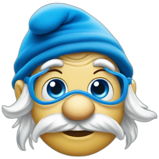 smurf emoji