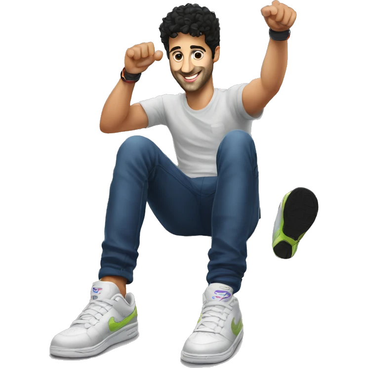 daniel ricciardo doing a shoey emoji