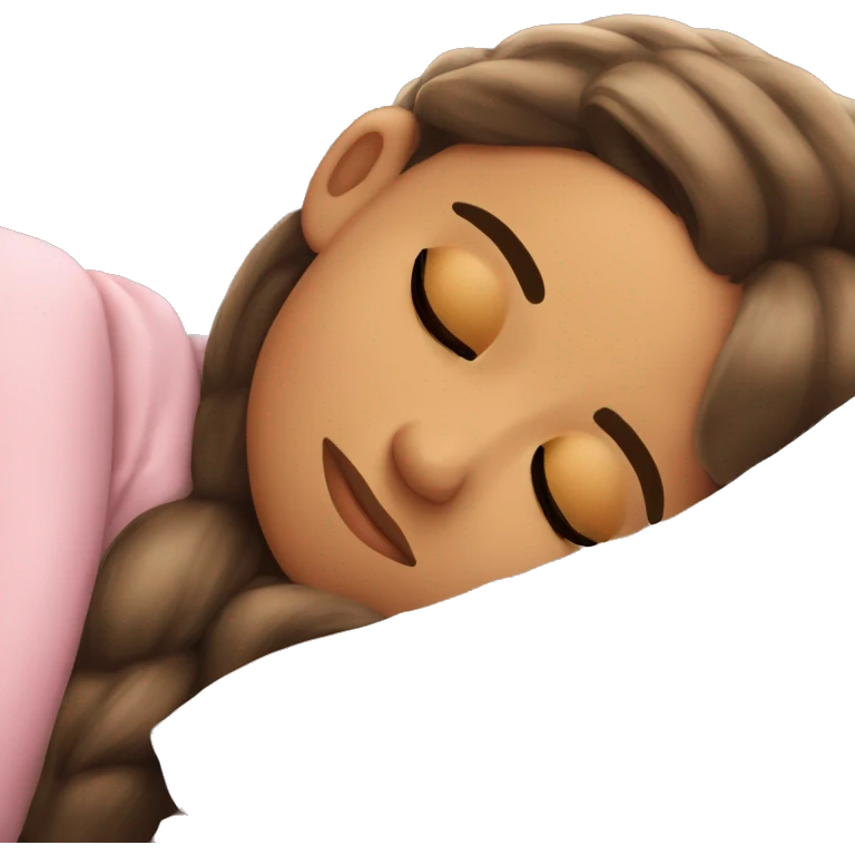 Ariana Grande sleeping emoji