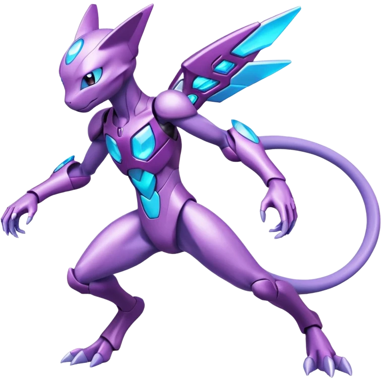 Vikavolt-Mewtwo-Genesect-Miraidon-fusion, full body emoji