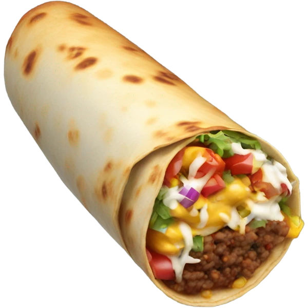 Rocket burrito ￼ emoji