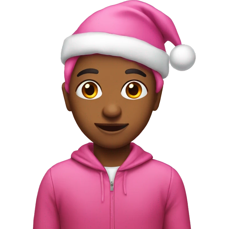 Pink Christmas  emoji