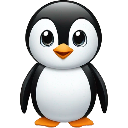 penguin travelibg and learning languages  emoji