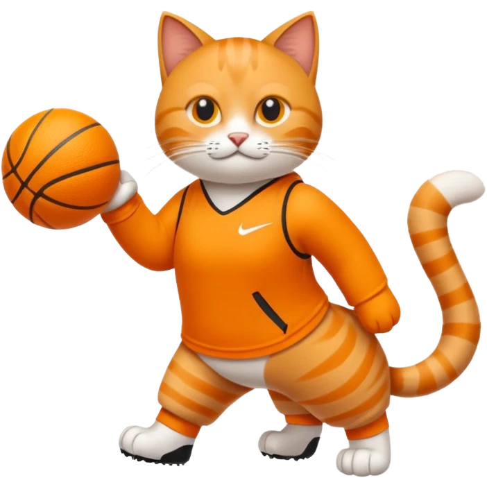 Bitte mach mir eine Katze mit Nike Sachen  emoji
