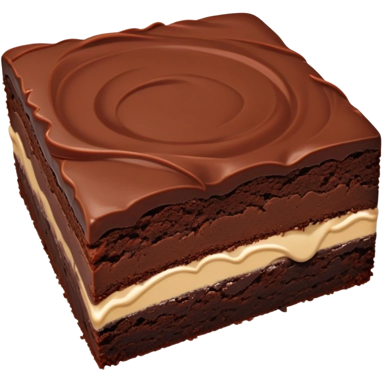 chocolate brownie dessert emoji
