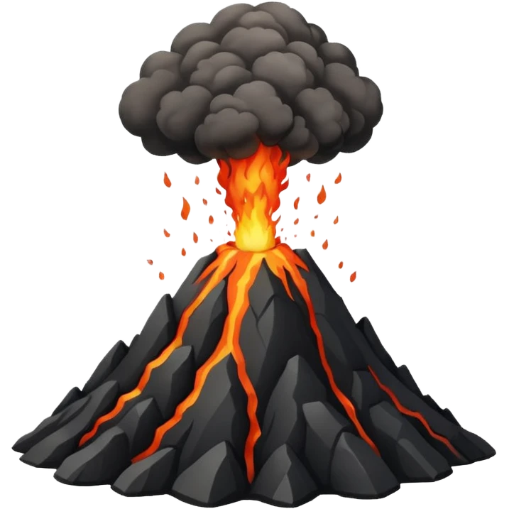 volcano emoji