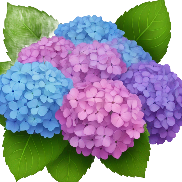 hydrangea emoji