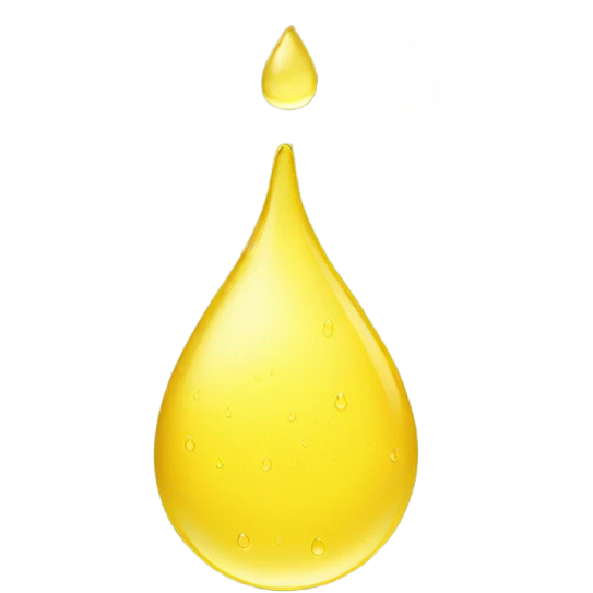 yellow water droplets  emoji