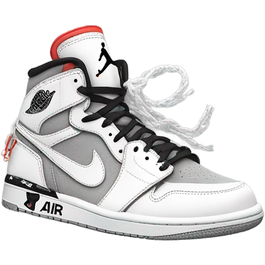 Jordan off whites emoji