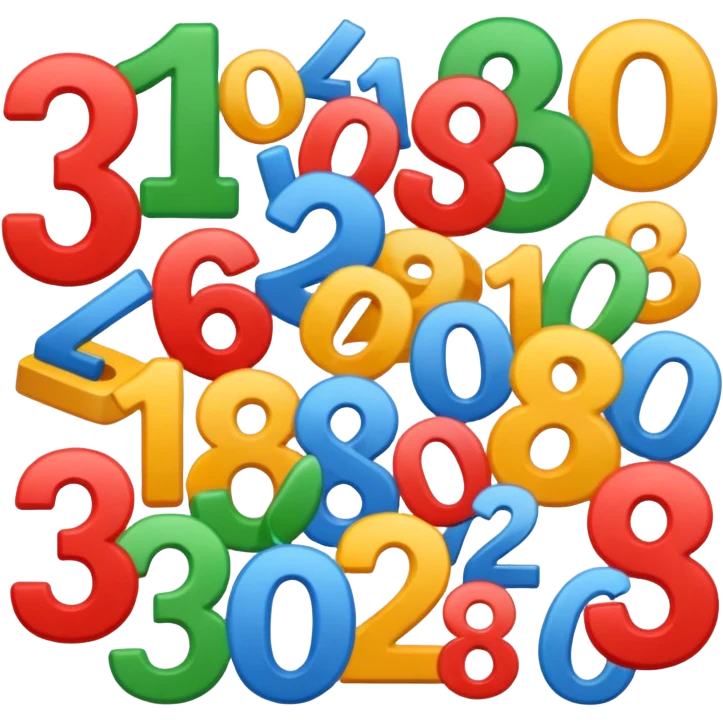 numbers emoji