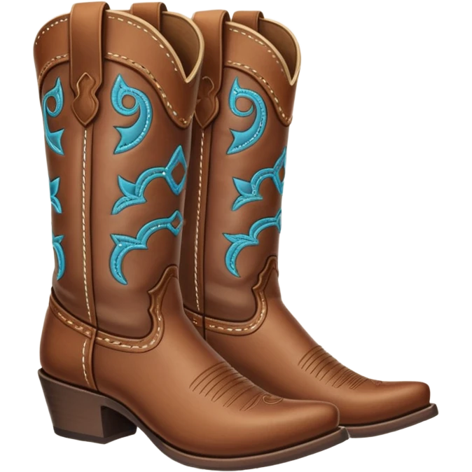 Cowboy boots emoji