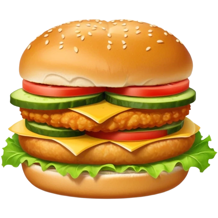 Chicken sandwich munchies emoji